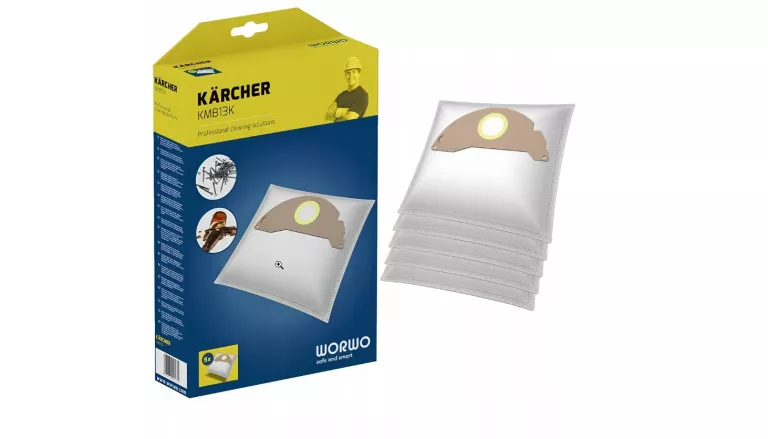 5X WORKI DO ODKURZACZA KARCHER WD2 KMB13K