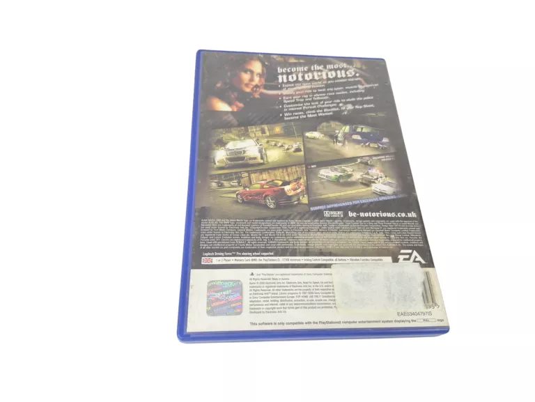 GRA PS2 NEED FOR SPEED MOST WANTED