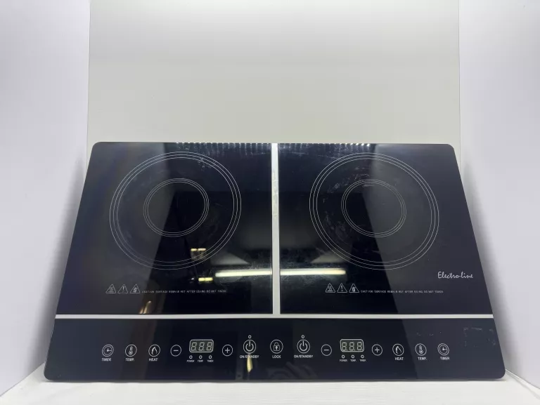 ELEKTRYCZNA PŁYTA INDUKCYJNA DWUPALNIKOWA ELECTRO-LINE 102-I 1400W + 2000W