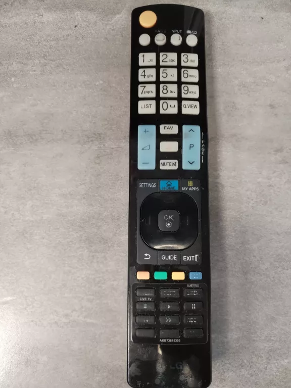 TELEWIZOR LG 47LM640S PILOT BEZ KLAPKI