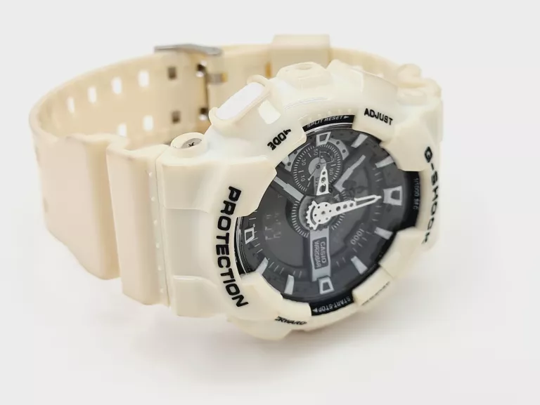 ZEGAREK MĘSKI CASIO BIAŁY 20BAR