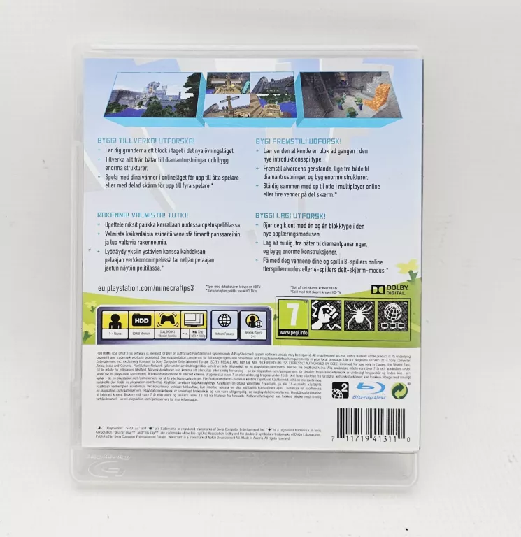 GRA NA PS3 MINECRAFT PLAYSTATION EDITION