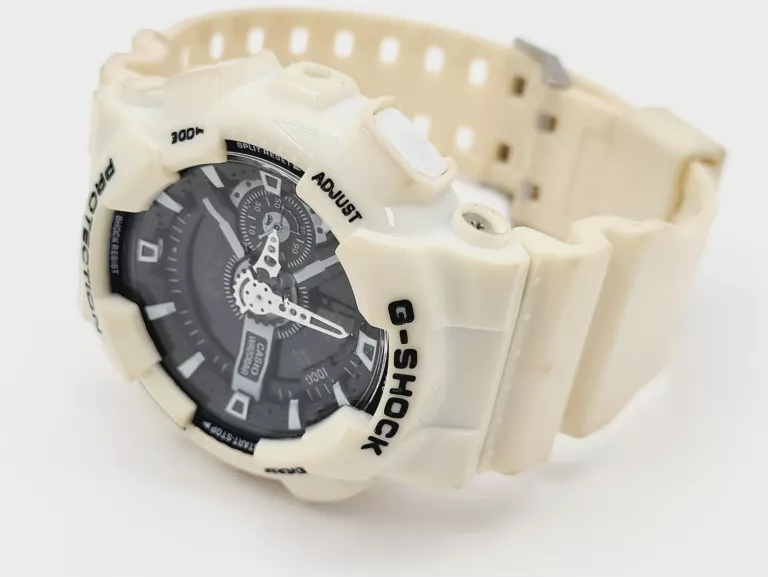 ZEGAREK MĘSKI CASIO BIAŁY 20BAR