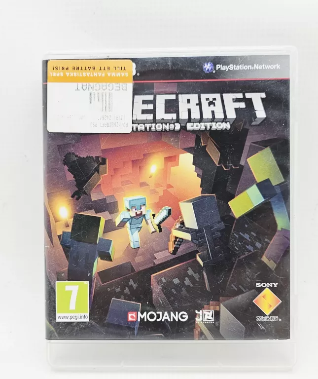 GRA NA PS3 MINECRAFT PLAYSTATION EDITION