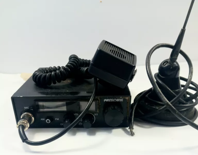 CB-RADIO PRESIDENT TAYLOR BRAK WTYCZKI
