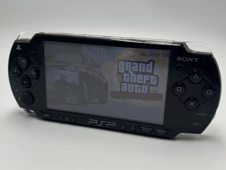 KONSOLA PRZENOŚNA SONY PLAYSTATION PSP-2004 SPRAWNA + GRY + KARTA PAMIĘCI