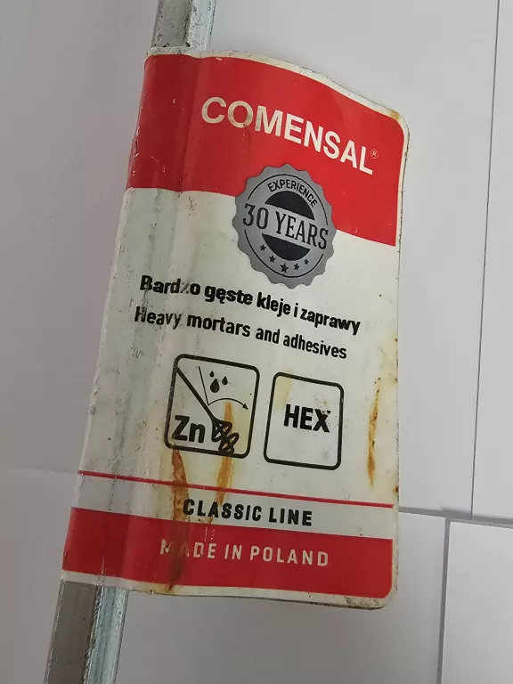! JAK NOWE ! MIESZADŁO DO ZAPRAW COMENSAL 80 MM SPIRAL