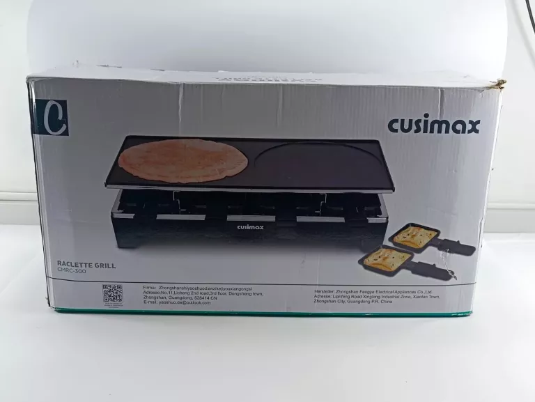 GRILL ELEKTRYCZNY CUSIMAX CMRC-300-EU 950 W