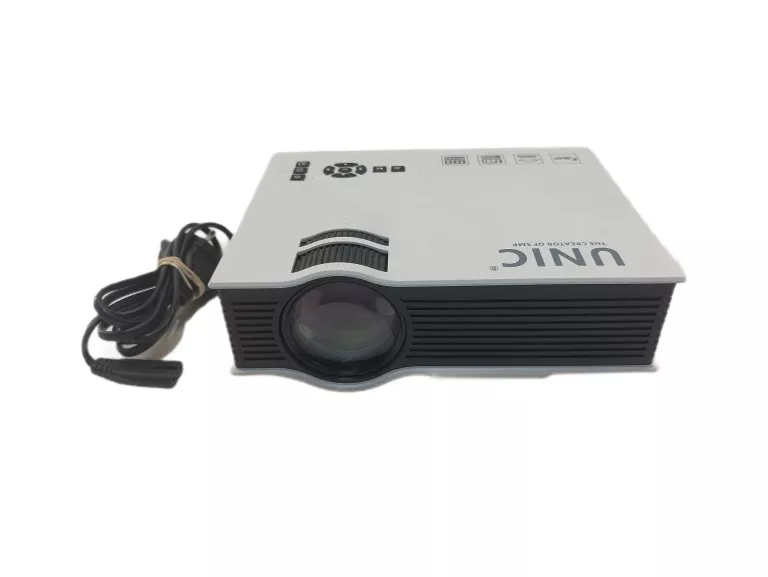 UNIC UC40 800 LUMENÓW LED MINI PROJEKTOR KINO DOMOWE BIZNES HDMI AV SD 108