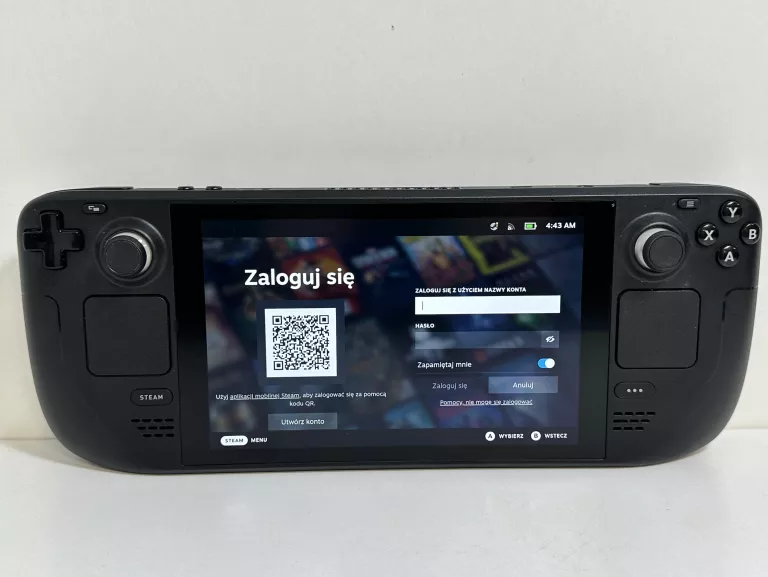 KONSOLA VALVE STEAM DECK LCD