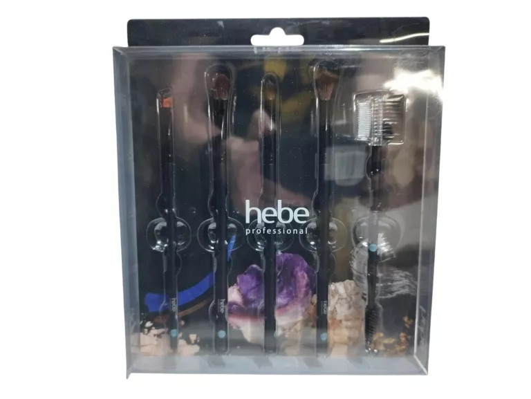 HEBE PROFESSIONAL ZESTAW PĘDZLE DO MAKIJAŻU OCZU