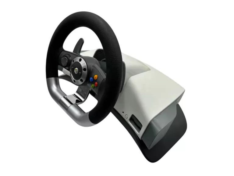 KIEROWNICA MICROSOFT XBOX 360 WRW02 WIRELESS WHEEL RACING FORCE - OPIS!