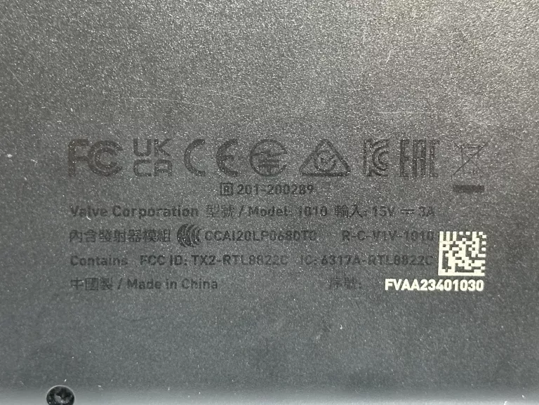 KONSOLA VALVE STEAM DECK LCD