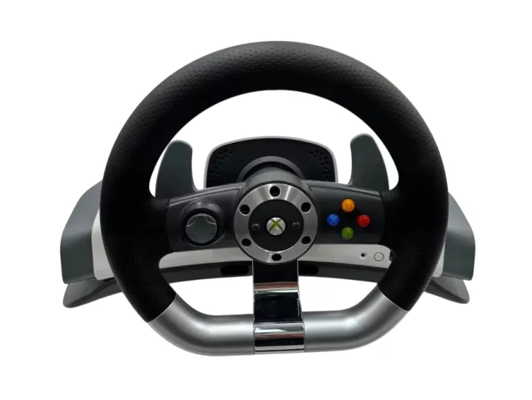 KIEROWNICA MICROSOFT XBOX 360 WRW02 WIRELESS WHEEL RACING FORCE - OPIS!