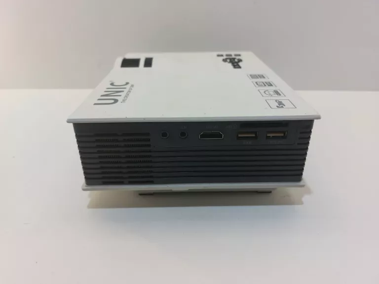 UNIC UC40 800 LUMENÓW LED MINI PROJEKTOR KINO DOMOWE BIZNES HDMI AV SD 108
