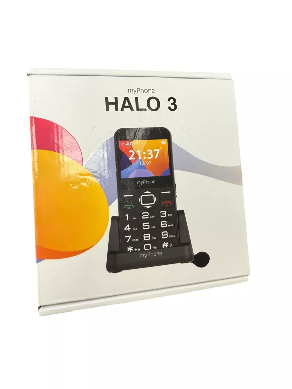 TELEFON KOMÓRKOWY DLA SENIORA MYPHONE HALO 3