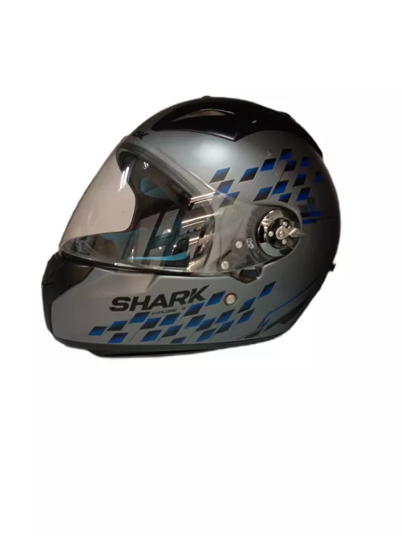 CROSS/ENDURO SHARK EXPLORE-R CZARNY/NIEBIESKI/SZARY L