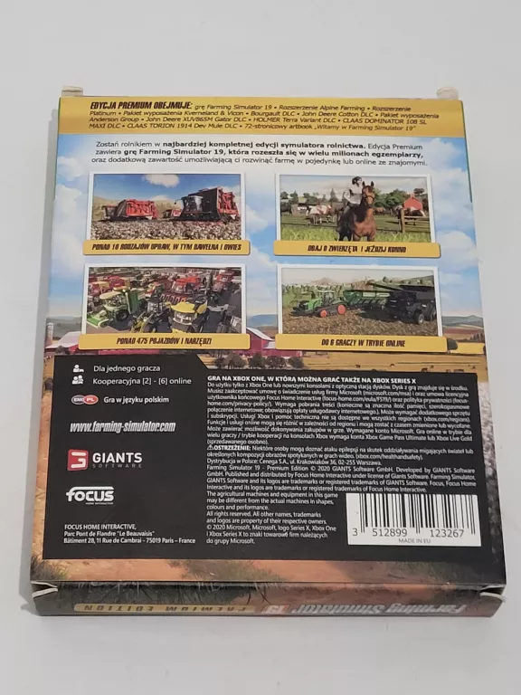GRA XBOX ONE / XBOX SERIES X FARMING SIMULATOR 19 PREMIUM EDITION