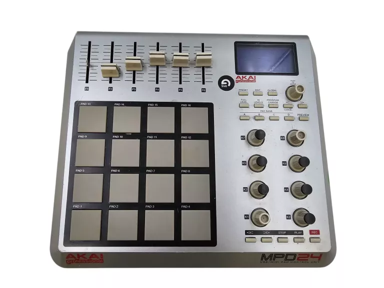 KONTROLER AKAI MPD24 16 PADÓW