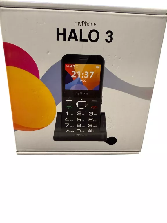 TELEFON KOMÓRKOWY DLA SENIORA MYPHONE HALO 3