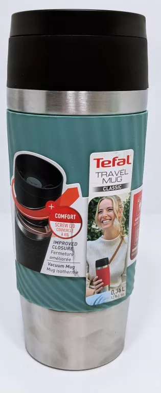 KUBEK TERMICZNY TEFAL TRAVEL MUG 360 ML PETROL