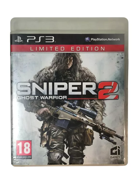 GRA PS3 SNIPER 2 II GHOST WARRIOR LIMITED EDITION