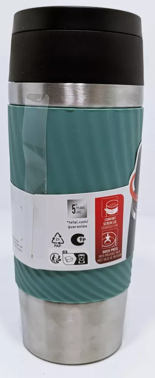 KUBEK TERMICZNY TEFAL TRAVEL MUG 360 ML PETROL