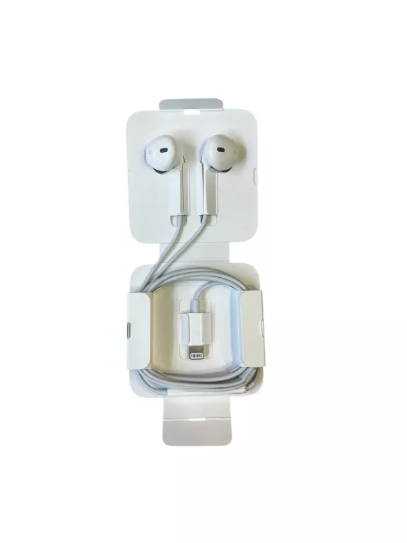 ORYGINALNE SŁUCHAWKI APPLE EARPODS LIGHTNING MMTN2ZM/A IPHONE XS 12 13 14