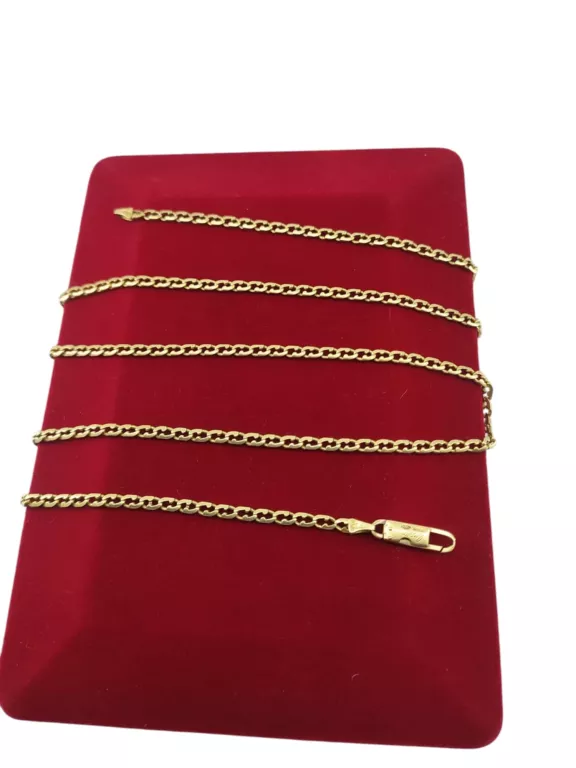 ŚLICZNY ZŁOTY ŁAŃCUSZEK GUCCI 750 11,65G DŁ.67CM