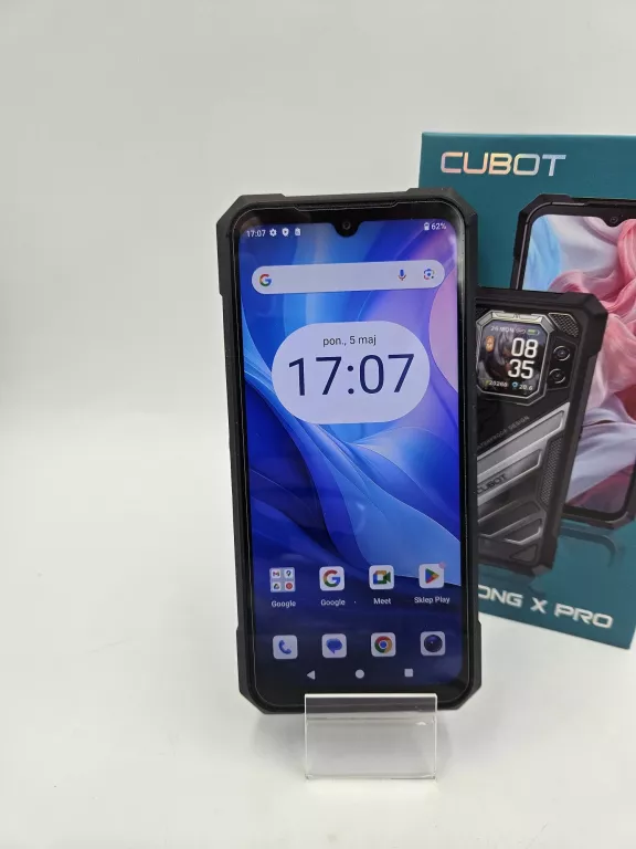 TELEFON CUBOT KINGKONG X PRO 24/256GB BLACK WOLNY OD OPERATORA GWAR
