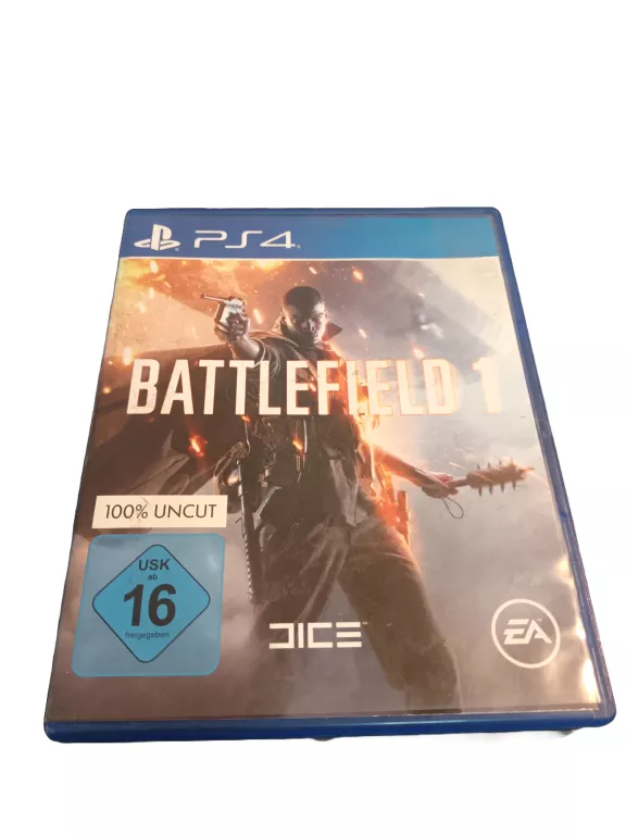 KONSOLA PS4 500GB PAD OKABLOWANIE GRA BATTLEFIELD 1