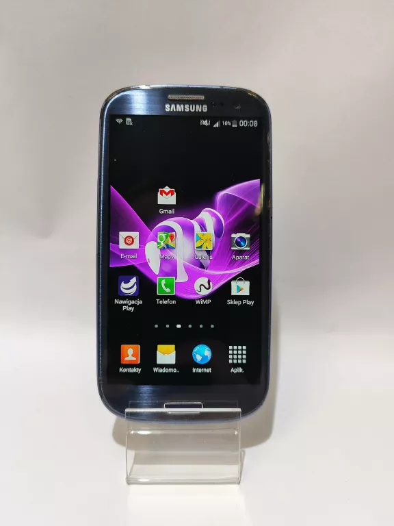 SMARTFON SAMSUNG GALAXY S3 1,5 GB / 16 GB 4G (LTE) NIEBIESKI