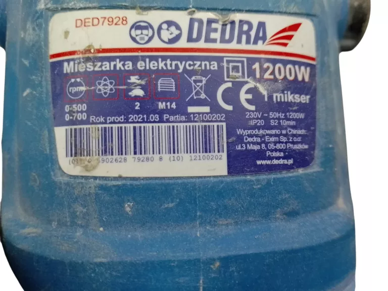MIESZADŁO DEDRA DED7928