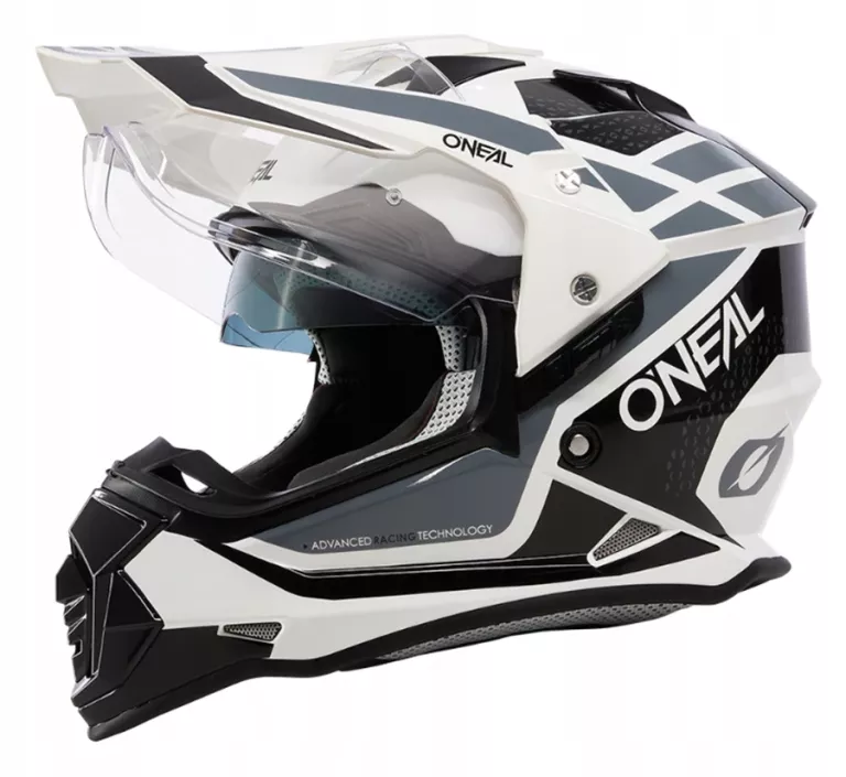 O'NEAL KASK MOTOCYKLOWY CROSS ENDURO QUAD ADVENTURE Z BLENDĄ SIERRA BIAŁY