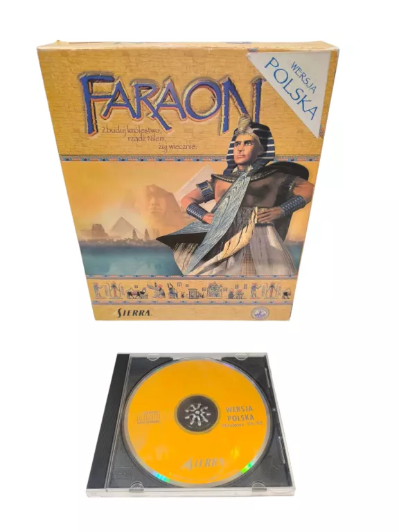 FARAON / SIERRA / UNIKATOWY POLSKI BIG BOX / PC