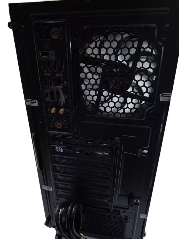 KOMPUTER STACJONARNY GEFORCE RTX 2070, 32GB RAM, I7-6GEN KABEL ZASILAJĄCY