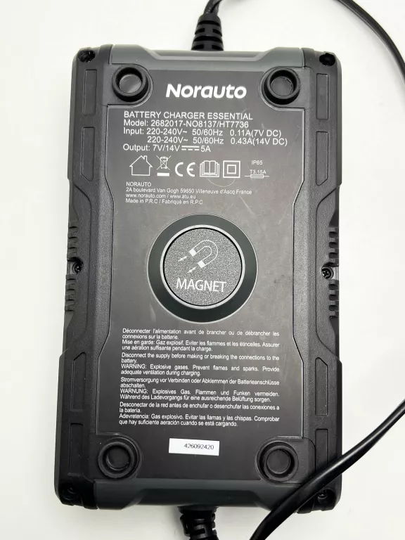 PROSTOWNIK NORAUTO ESSENTIAL 5A 6/12V