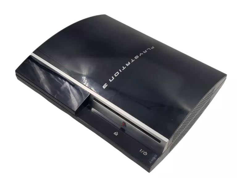 KONSOLA SONY PLAYSTATION 3 FAT CECHL04 80 GB + KONTROLER + 3 GRY