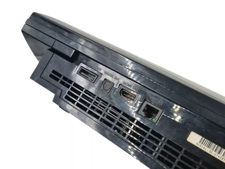KONSOLA SONY PLAYSTATION 3 FAT CECHL04 80 GB + KONTROLER + 3 GRY