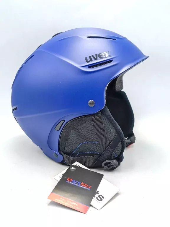 KASK NARCIARSKI NARTY UVEX P1US INDIGO MAT 52-55 CM