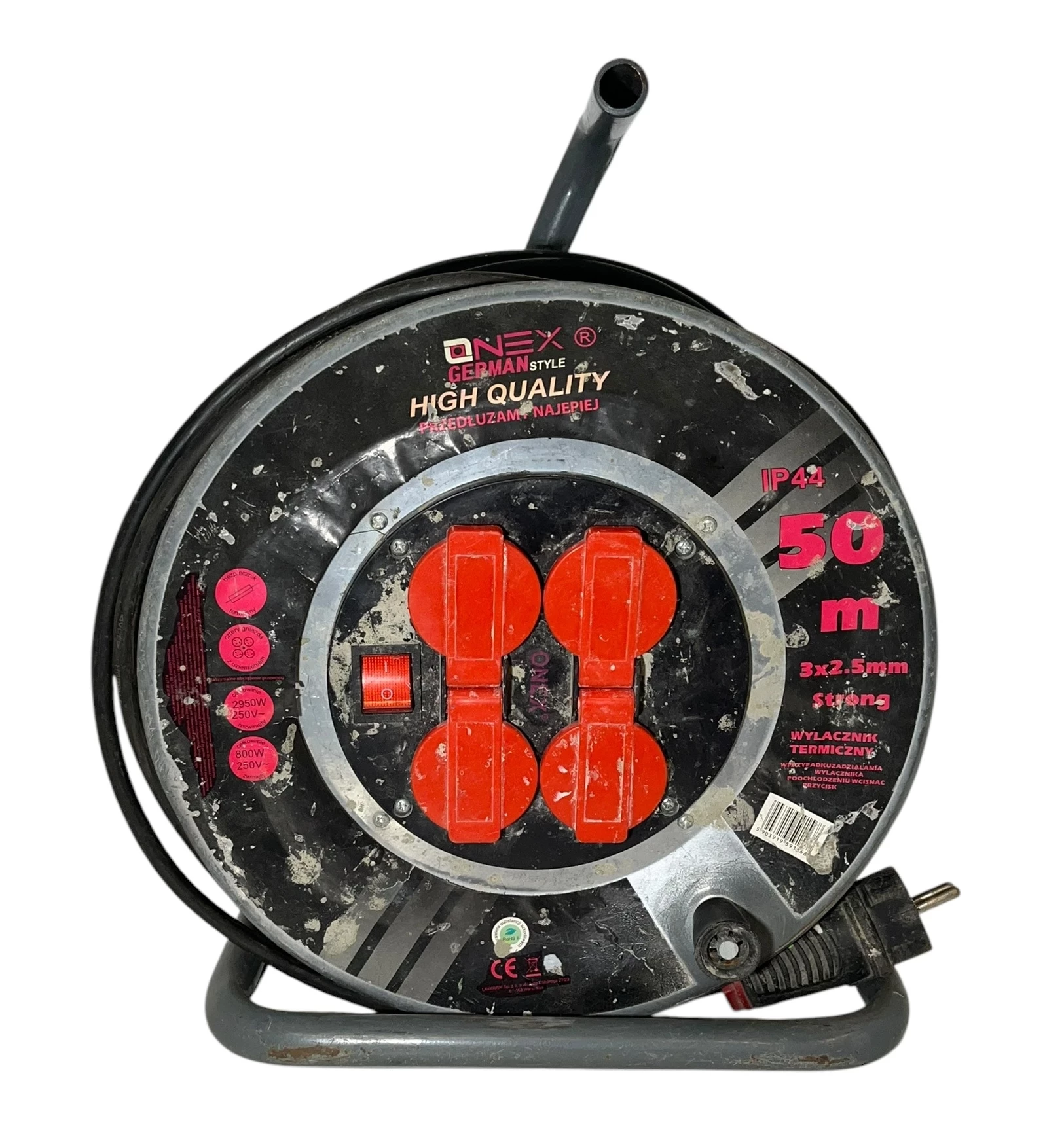 przedluzacz-bebnowy-onex-50m-3x25-4-szt-gniazd-czarny-typ-129916-8