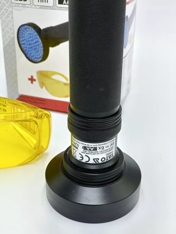 LATARKA UV 100 LED I OKULARY YT-08582 YATO