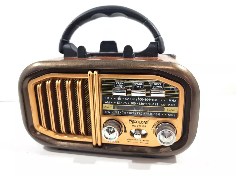 MINI RADIO RETRO BATERYJNO SOLARNE