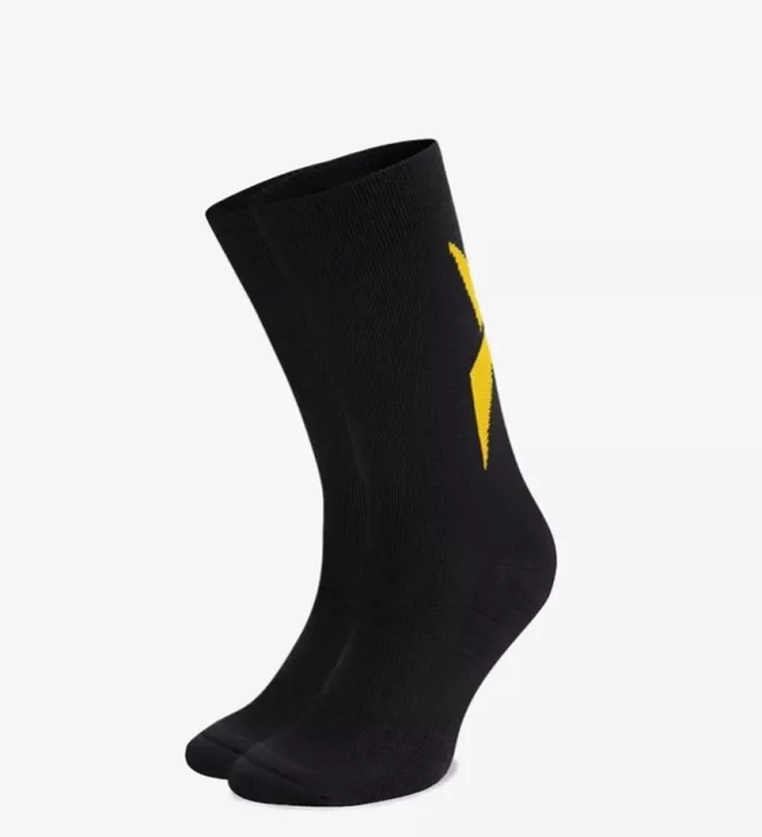 SKARPETY WYSOKIE UNISEX R0376-SS24 (1-PACK) CZARNY REEBOK FITNESS 37-39