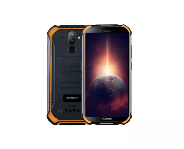 TELEFON SMARTFON DOOGEE S40 PRO 4 GB / 64 GB 4G (LTE) POMARAŃCZOWY