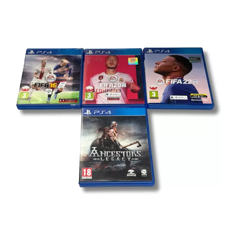 ZESTAW GIER PS4 16 SZT