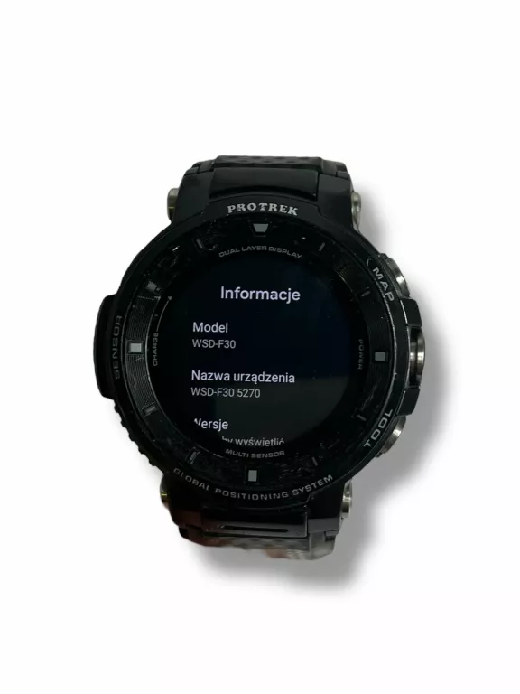 ZEGAREK CASIO PRO TREK SMART WSD-F30 SMARTWATCH KOMPLET