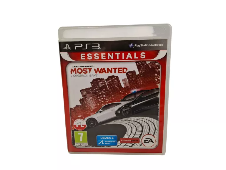 GRA NEED FOR SPEED MOST WANTED SONY PLAYSTATION 3 (PS3)