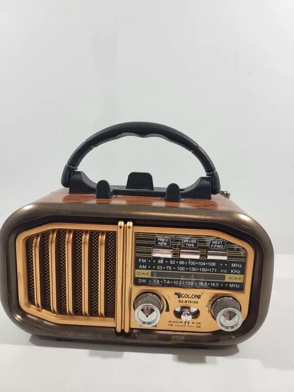 MINI RADIO RETRO BATERYJNO SOLARNE