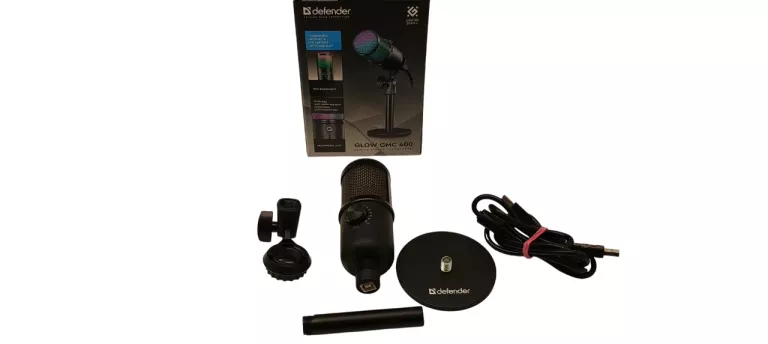 MIKROFON DEFENDER GLOW GMC 400 USB RGB